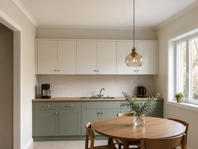 Cuisine apres renovation interieure
